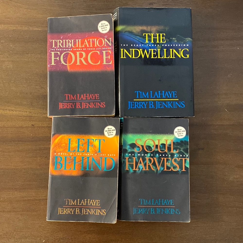 Left Behind Book Bundle (4 books) by Tim Lahaye & Jerry B. Jenkins (ACCEPTABLE)
